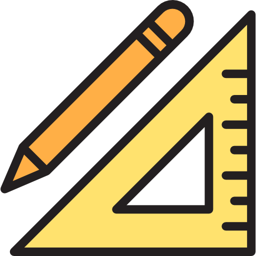 Set square Ikona