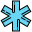 Hospital sign icon 64x64