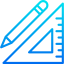 Set square icon 64x64