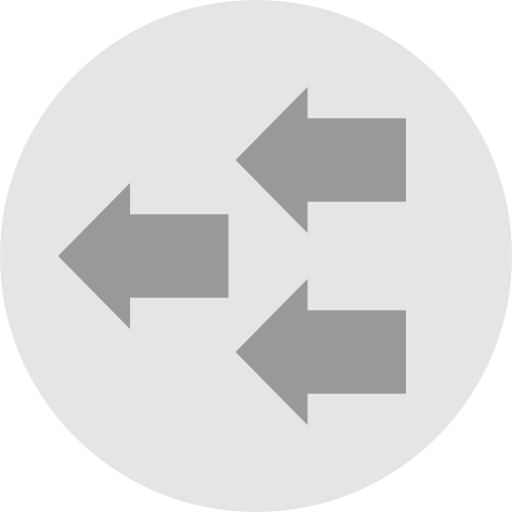 Left arrow icon