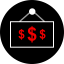Dollar sign 图标 64x64
