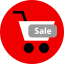 Shopping cart icon 64x64