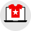 Online shopping icon 64x64