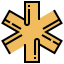 Hospital sign icon 64x64