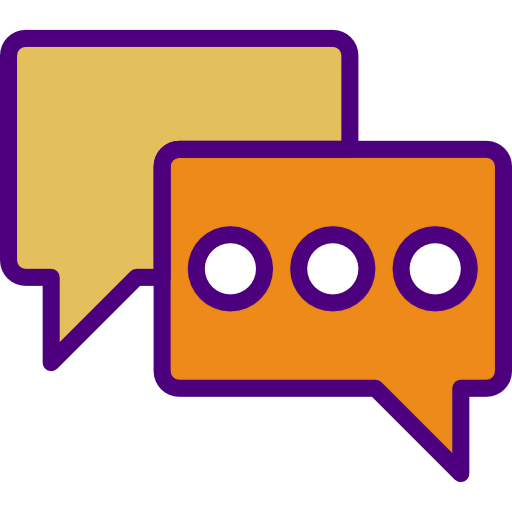 Chat bubble icon
