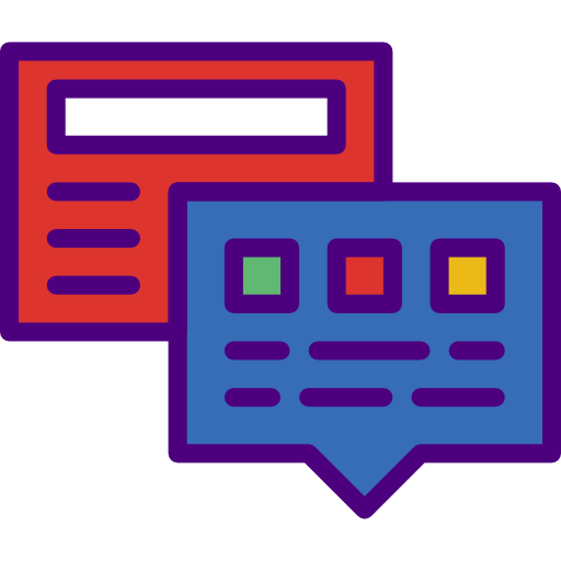 Chat bubble icon