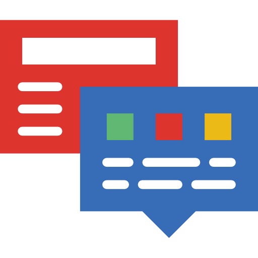 Chat bubble icon