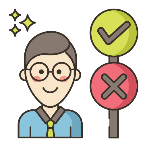 Decision making icon