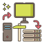 Data mining Symbol 64x64