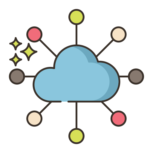 Cloud computing biểu tượng