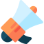 Megaphone ícono 64x64