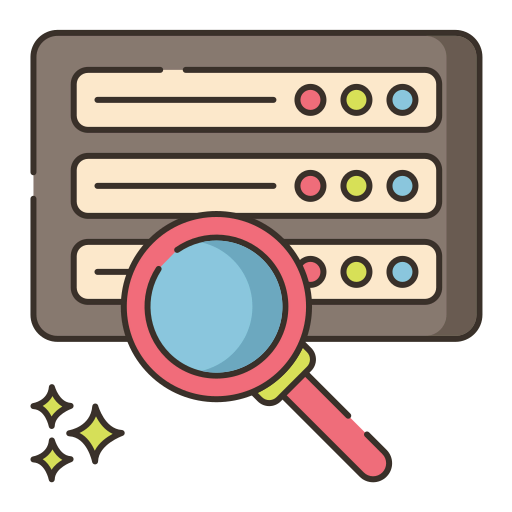 Data research icon
