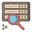 Data research Symbol 64x64