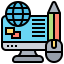 Online learning icon 64x64