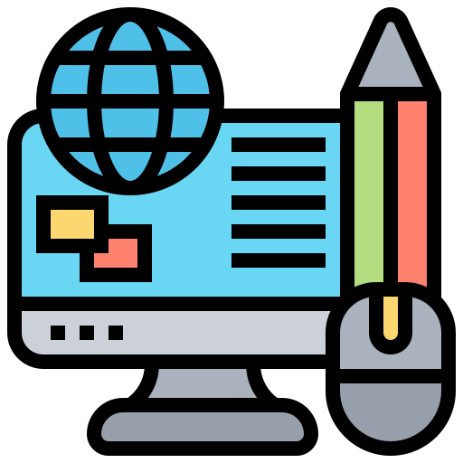 Online learning icon