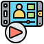 Streaming Symbol 64x64