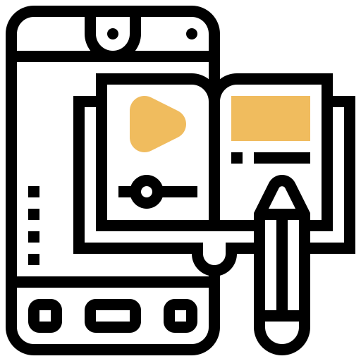 Blended learning icon