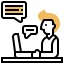 Distance education Symbol 64x64