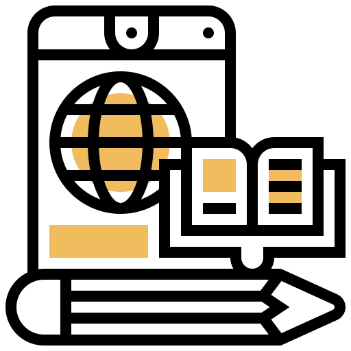 Online learning icon
