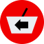 Hand basket icon 64x64