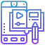 Blended learning Symbol 64x64