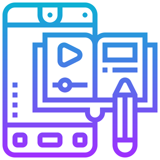 Blended learning icon