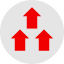 Arrows up biểu tượng 64x64