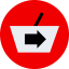 Hand basket icon 64x64