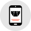 Online shopping icon 64x64