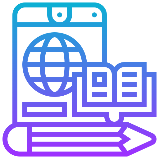 Online learning icon
