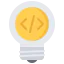 Lightbulb icon 64x64