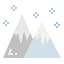 Mountains icon 64x64