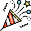 Party popper icon 64x64