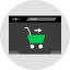 Online shopping icon 64x64