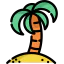 Palm tree icon 64x64