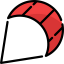 Kitesurfing icon 64x64