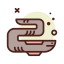 Sea snake icon 64x64