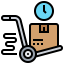Delivery courier Ikona 64x64