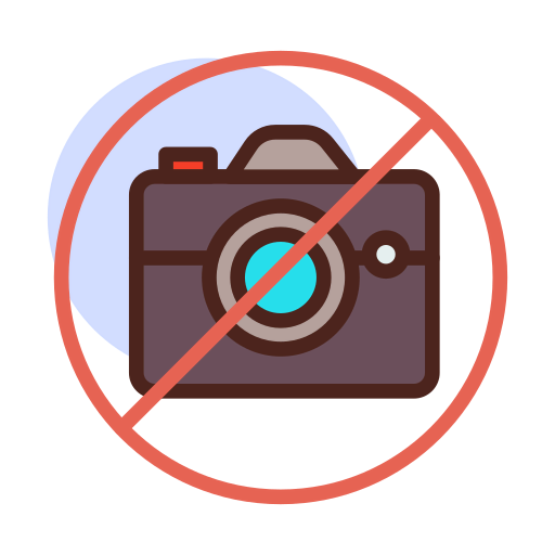 No camera icon