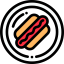 Hot dog icon 64x64