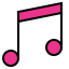Music note icon 64x64