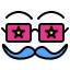 Carnival mask icon 64x64