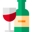Wine bottle icon 64x64