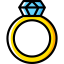 Diamond ring icon 64x64