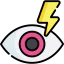 Red eye icon 64x64