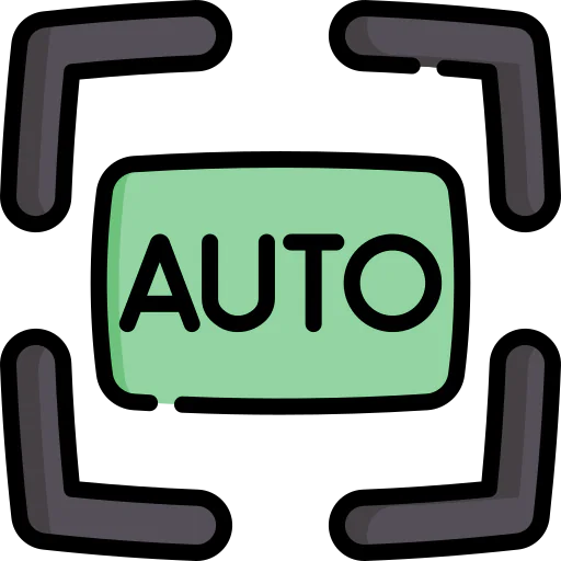 Auto focus icon