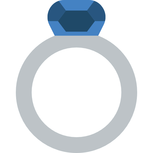 Diamond ring icon
