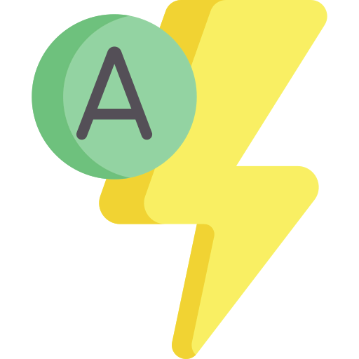 Automatic flash icon
