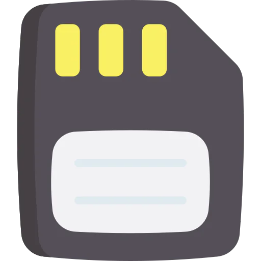 Memory card icon
