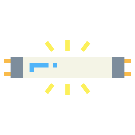 Fluorescent icon